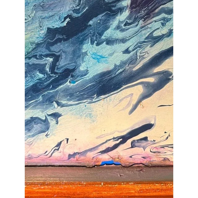 José Gerson, Drowned in Thought, 1992, Oil on Masonite For Sale - Image 7 of 12