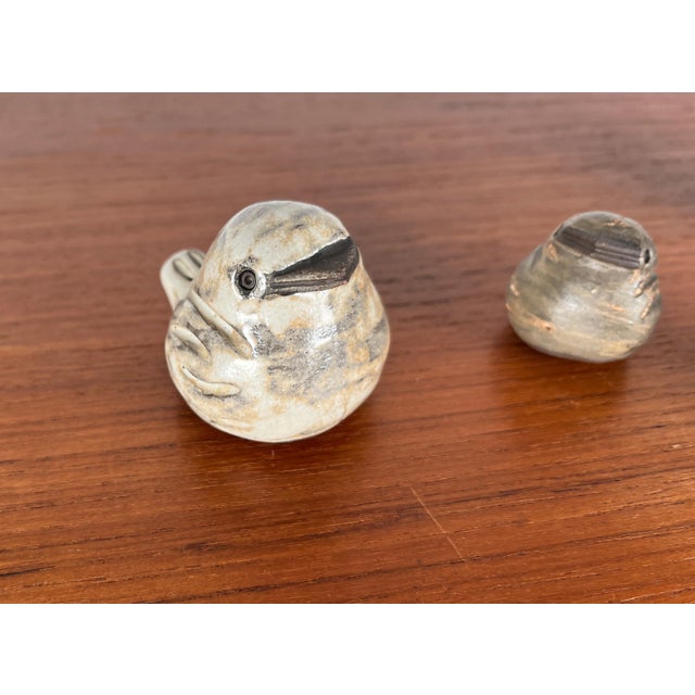 Mid-Century German Studio Pottery Sparrow Figurines by Bärbel Bach for Lübecker Spatzen, Set of 4 For Sale - Image 11 of 18
