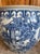 Oversized Blue & White Chinoiserie Cachepot | Grand Scale Planter For Sale In Philadelphia - Image 6 of 10
