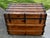 Antique Edwardian Style Pine & Metal Steamer Trunk For Sale - Image 14 of 14