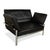 Black Leather Armchair with Manual Function from Jori For Sale - Image 4 of 18