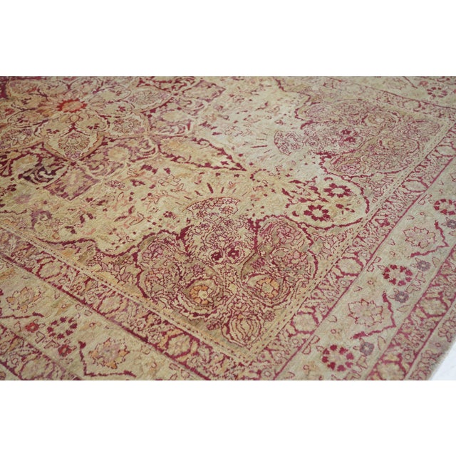 1920s Antique Sivas Rug 4'3'' X 6'5'' For Sale - Image 5 of 9