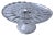 Vintage Glass Cake Plate Stand For Sale