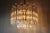 Vintage Venini Style Triedri Acrylic Lucite Prism Chandelier Light Fixture For Sale - Image 10 of 12