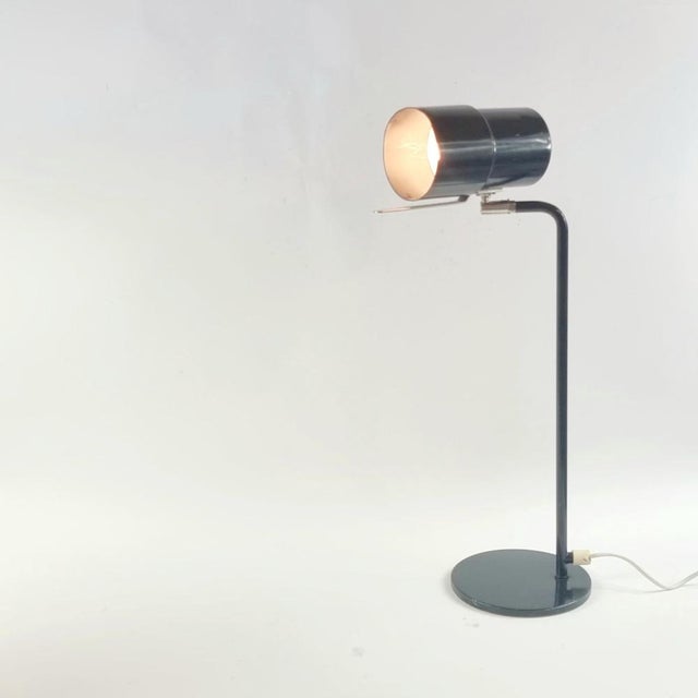 Green Mid-Century Modern Scandinavian Model B-195 Table Lamp by Hans-Agne Jakobsson, 1960s For Sale - Image 8 of 13