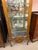 Gold Louis XV Style Giltwood Curio Display Cabinet, 1970's For Sale - Image 8 of 14