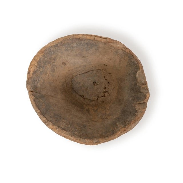 Late 19th Century Turkish Antique Root Bowl For Sale - Image 5 of 11