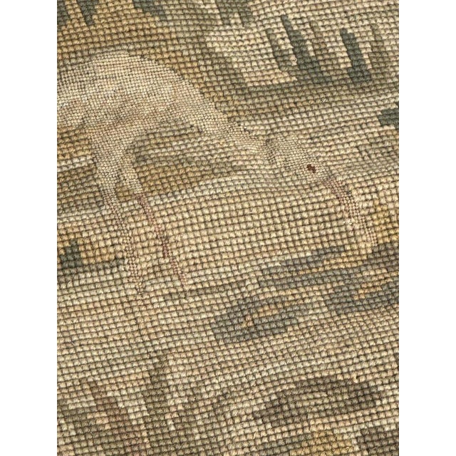 French Needlepoint Panel Tapestry, 1890s For Sale - Image 4 of 15