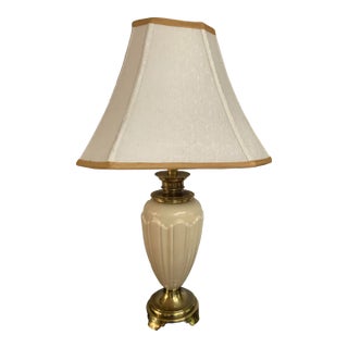 Stiffel Lamp Porcelain Vintage Mid Century For Sale