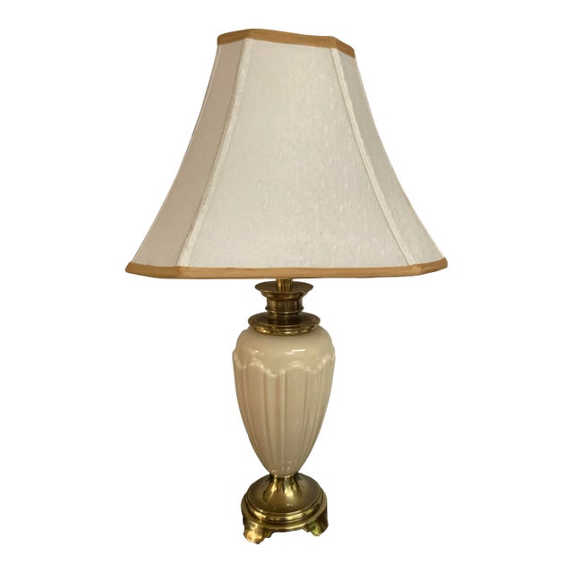 Stiffel Lamp Porcelain Vintage Mid Century For Sale