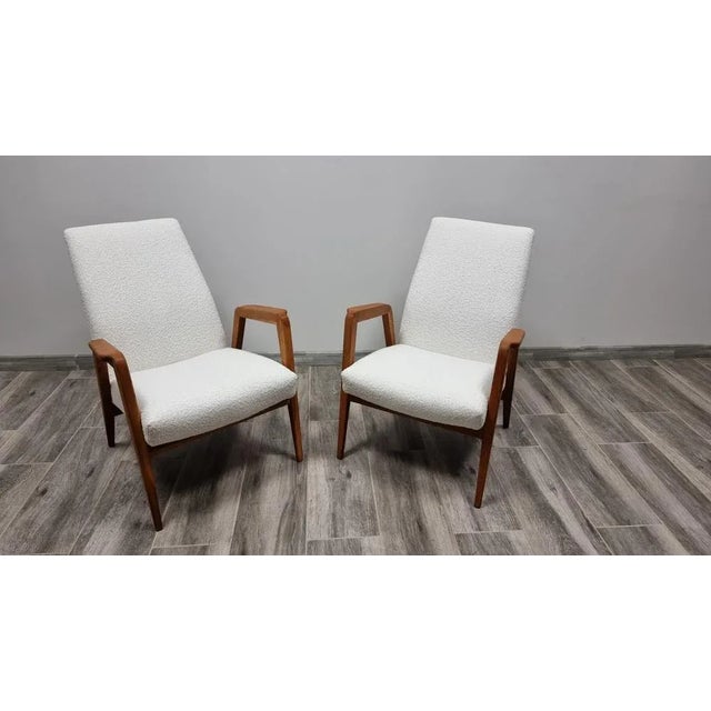 Mid-Century Modern Set of Lounge Chairs by Jan Vanek, 1930s For Sale - Image 3 of 12