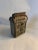 Charming antique still bank, cast iron, post office mail box. Great for a child's room. letter box