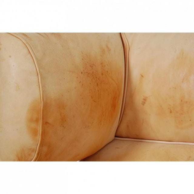 Kupe 2-Seater Sofa in Natural Leather by Børge Mogensen, 2000s For Sale - Image 12 of 18