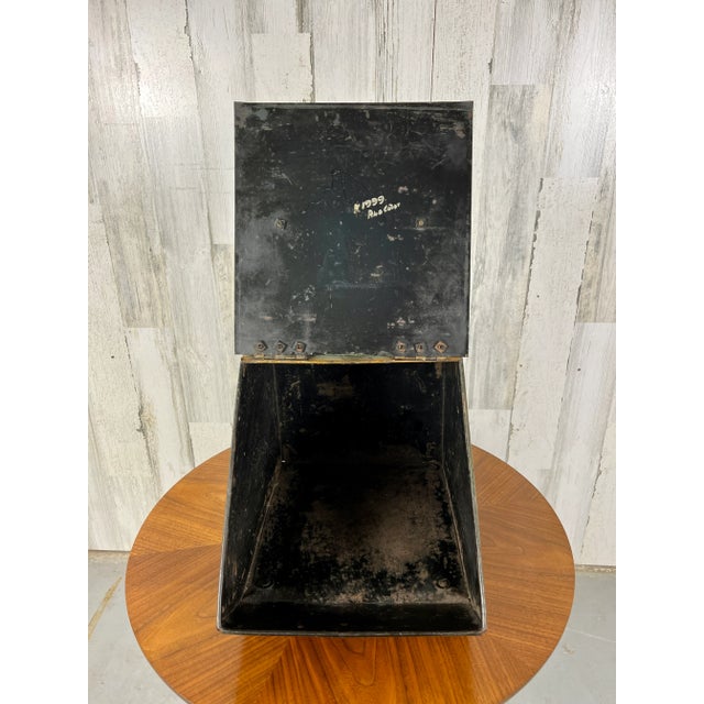 Early 20th Century Tole Painted Coal Box For Sale - Image 10 of 13