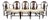 19th Century Antique English Hepplewhite Dining Chairs, Set of 8 For Sale