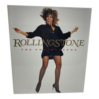 Rolling Stones the Photographs 1989 Hardcover Book For Sale