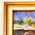 1974 Vintage Impressionist “Desert Scene” Original Oil Painting, New Mexico, Artist Signed, Framed For Sale - Image 4 of 12