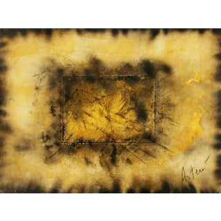 Artemio Ceresa, Scorci d'infinito black border n.4, Mixed Media, 2022 For Sale