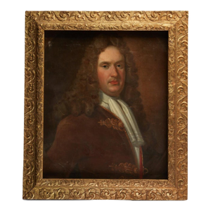 Antique 18c British School Portrait of a Gentleman