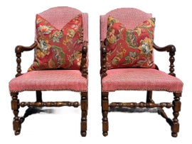 Example of Jacobean Accent Chairs