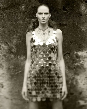 "Vogue 3" Portrait photograph a woman for Vogue Mexico Editorial
