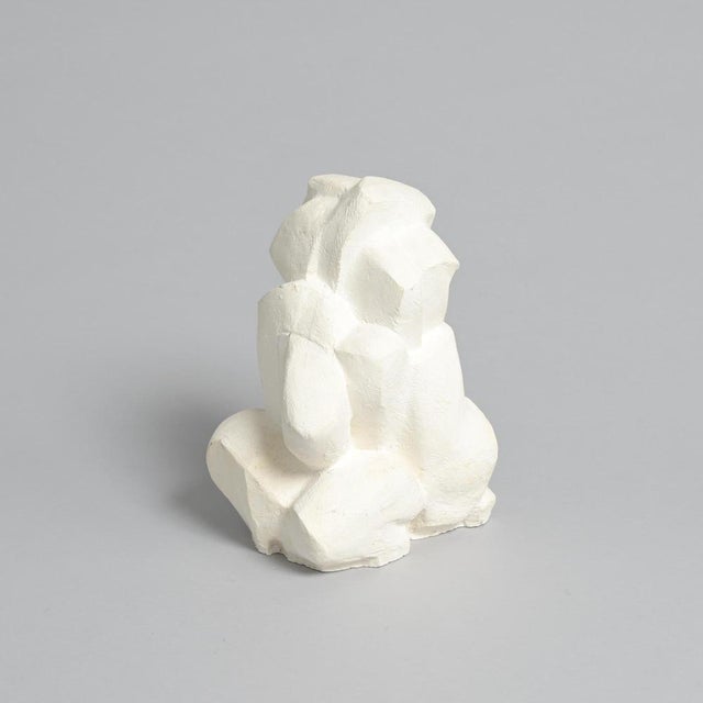 Abstract Plaster Sculpture by Jan Keustermans For Sale - Image 10 of 18