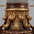 Wood Carved Wooden Center Table with Glass Top For Sale - Image 7 of 10