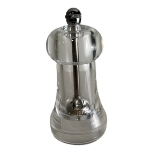 Vintage Peugeot Freres Pepper Grinder in Clear Lucite