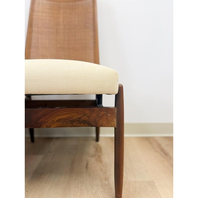 Kodawood MCM Dining Chair William Hinn Style Exoskeleton Upholstered Seating For Sale - Image 13 of 14