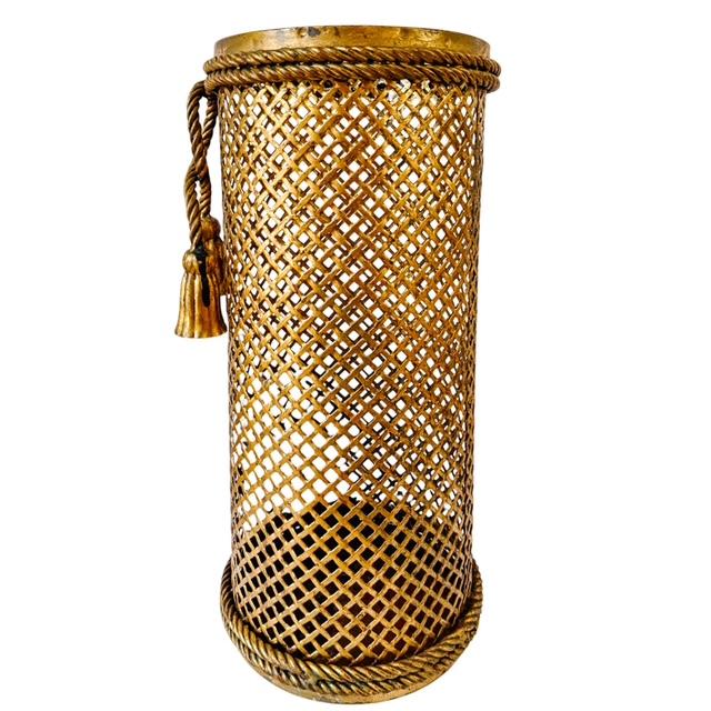 Bring sophisticated Italian Hollywood Regency glamour to your entryway or foyer with this authentic vintage 1950s–1960s...