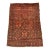 Antique Rust Herati Hand-Knotted Wool Rug - 5'3" X 3'8" For Sale
