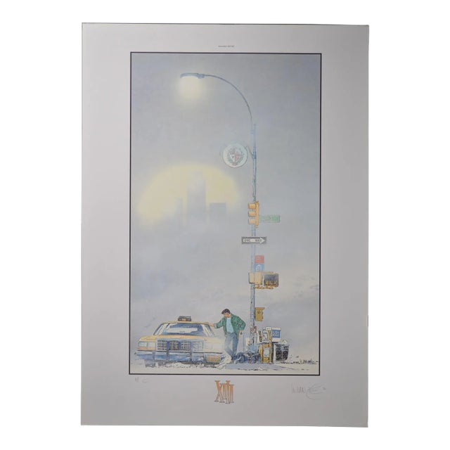 William Van Cutsem, Known as Vance (1935-2018) “xiii” Screenprint Signed, Dated 1991 and Annotated For Sale