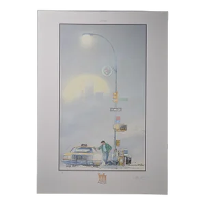 William Van Cutsem, Known as Vance (1935-2018) “xiii” Screenprint Signed, Dated 1991 and Annotated