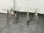 Calvin Chrome + Glass Side Tables, Pair For Sale - Image 11 of 12