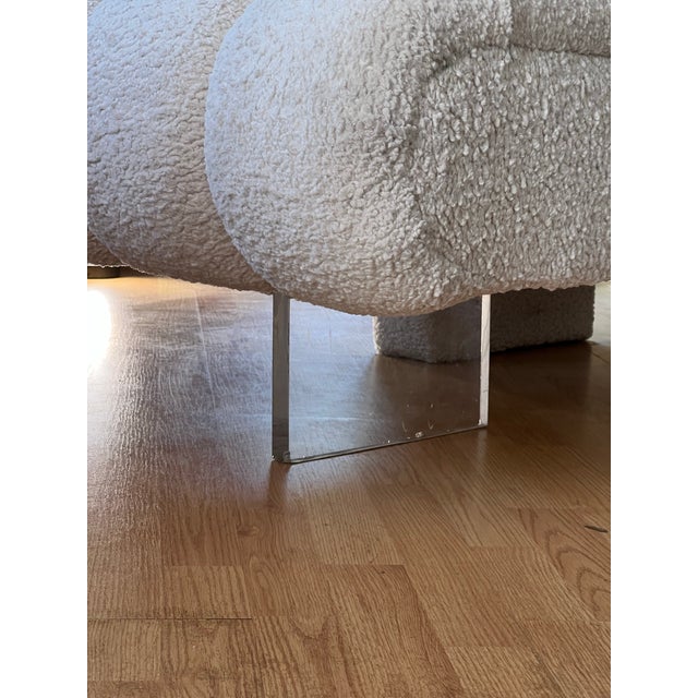 Vladimir Kagan Late 20th Century Vladimir Kagan Style Lucite Chair For Sale - Image 4 of 12