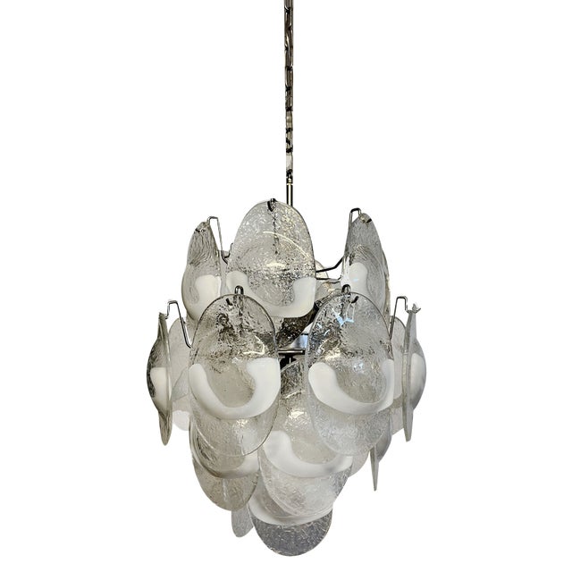 Italian Murano Glass Ceiling Light, 1990s For Sale