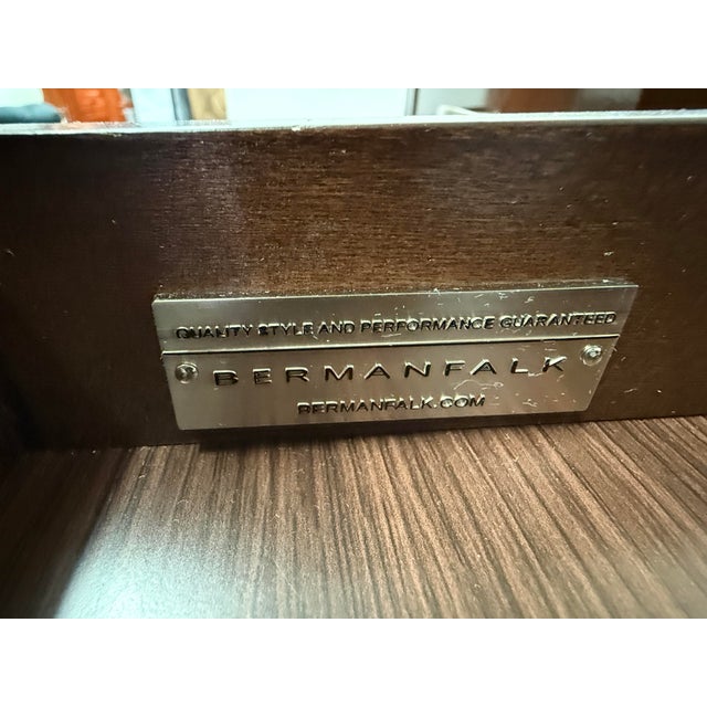 Bermanfalk Bespoke Nightstands, Pair For Sale - Image 14 of 15