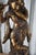 Indian Large Vintage Bronze Krishna Playing Flute Sculpture | Intricately Detailed Indian Hindu Art Statue For Sale - Image 3 of 7