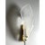 Contemporary Italian Sanded Leaf Murano Glass Wall Sconces – Lot of 4 Pieces For Sale - Image 4 of 6