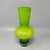1970s Gorgeous green vase by Industria Vetraria Valdarnese, mouth-blown glass and handmade. Made in Italy. This vase is in...
