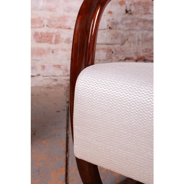 Product number: h-269 we present to you an iconic pair of h-269 armchairs, a masterpiece of first republic czechoslovak...