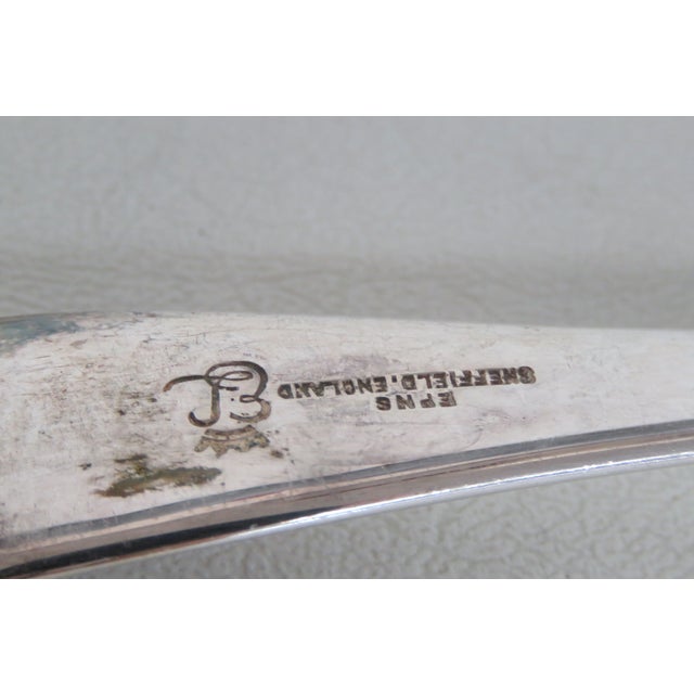 Epns Sheffield England El Silver Plated Party Sporks With Serrated Edge 5005b For Sale - Image 12 of 13