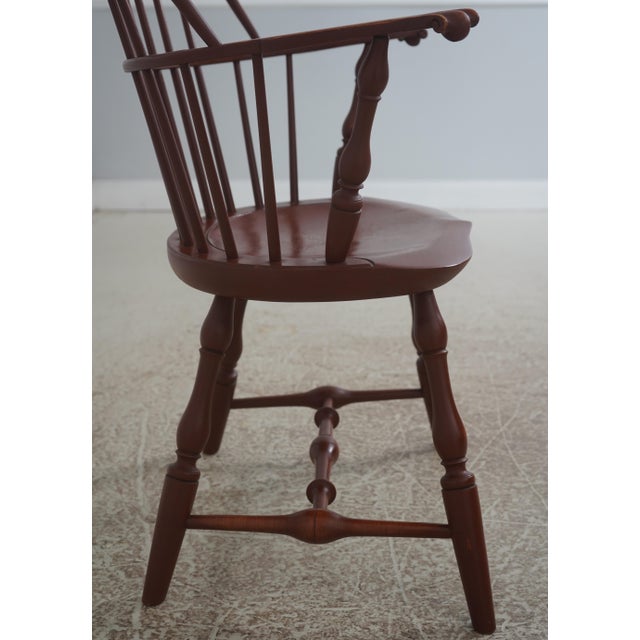 Set of 6 Dr Dimes Sack Back Windsor Dining Armchairs For Sale - Image 13 of 18