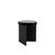 Contemporary Alwa One White Black Side Table by Pulpo For Sale - Image 3 of 14