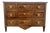 French 18th Century Louis XVI Walnut Château Period Marble Top Chest of Drawers For Sale