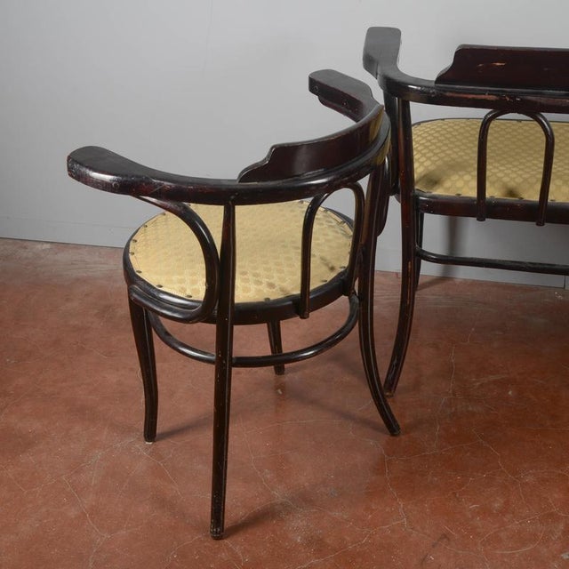 Viennese Style Living Room Set, 1930s, Set of 3 For Sale - Image 8 of 18