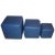 Dakota Jackson Leather Cubes - Set of 3 For Sale