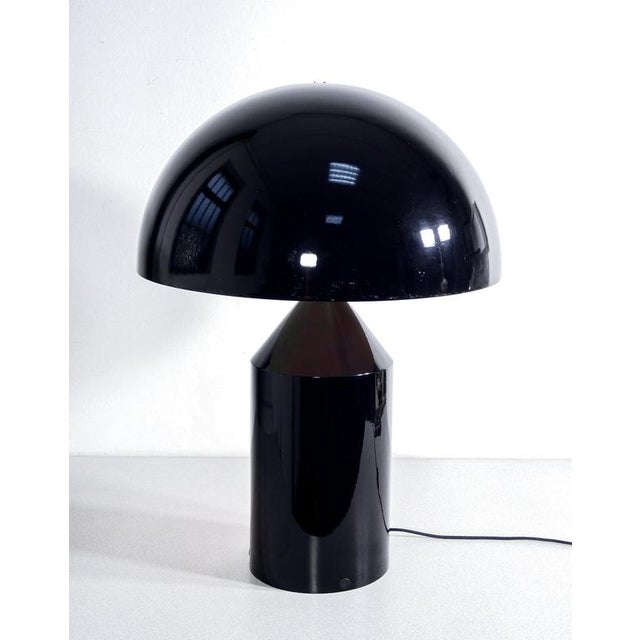 Black Atollo Lamp by Vico Magistretti for Oluce For Sale - Image 8 of 14