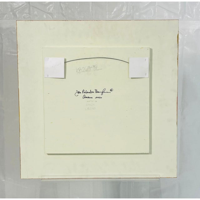 Sam Richardson “Amana Series” Abstract Painting on Board, American Contemporary For Sale - Image 18 of 18