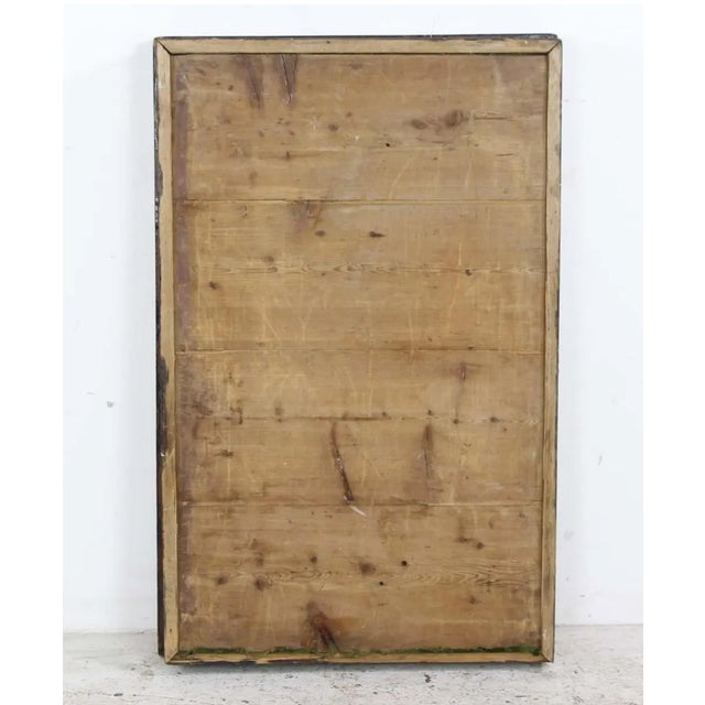 Wood Mid 20th Century European Wall Mount Wood Vitrine Showcase For Sale - Image 7 of 9